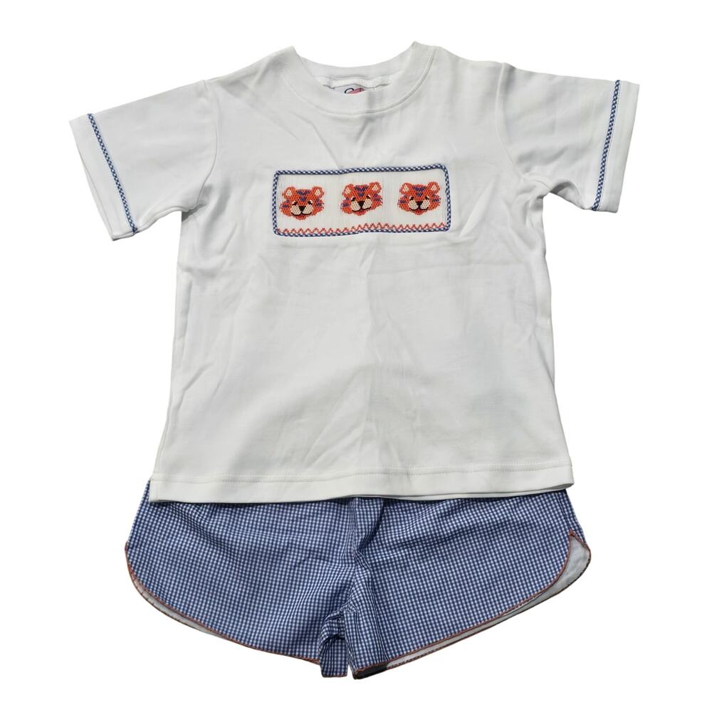 Southern Saturday by Remember Nguyen Tiger Shirt & Matching Shorts Outfit